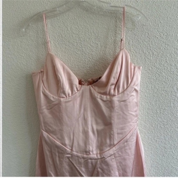 NWT House Of CB Gisele Satin Corset Midi Dress - Picture 5 of 8
